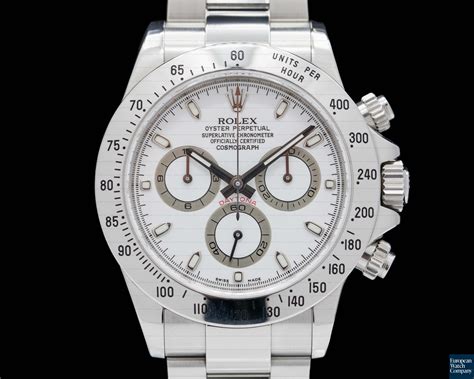 Rolex Daytona 2009 Rolex 116520 Daytona White Dial with Box 